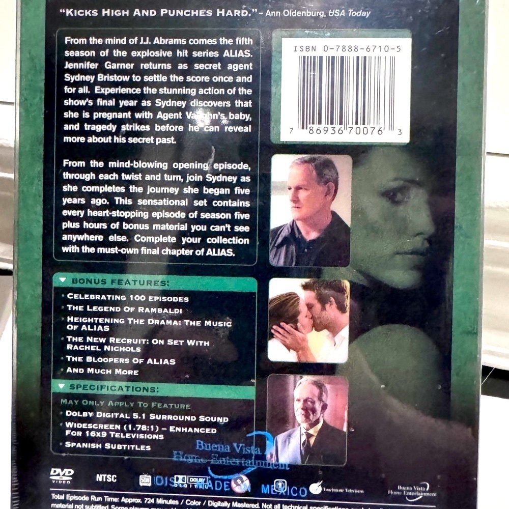 🕶️ Alias Seasons 4 & 5 DVD Bundle 💥 Factory Sealed Jennifer Garner Spy Series - Picture 13 of 16